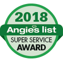 Angie's List Super Service Award Winner 2018
